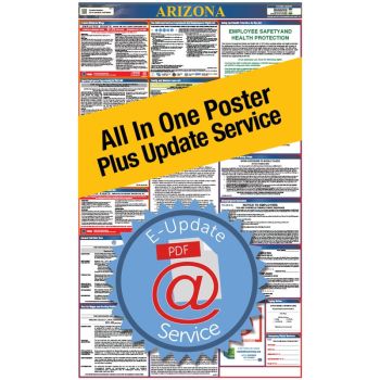 Arizona All In One Poster + 1 Year E-Update Service