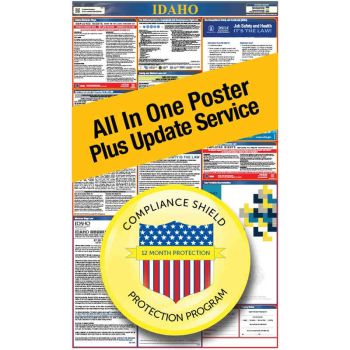 Idaho All In One Poster + 2 Year Replacement Poster