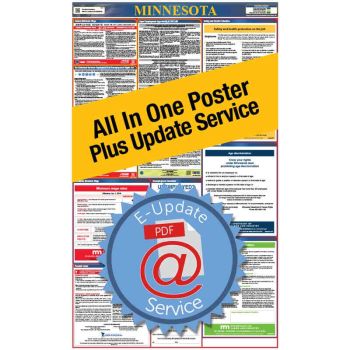 Minnesota All In One Poster + 2 Year E-Update Service