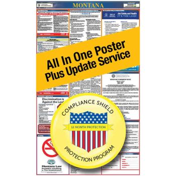 Montana All In One Poster + 2 Year Replacement Poster