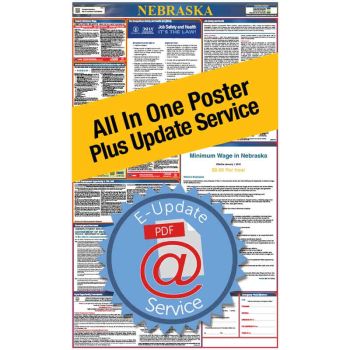 Nebraska All In One Poster + 3 Year E-Update Service