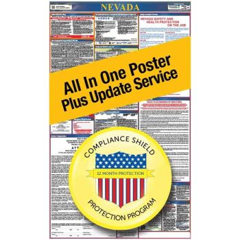 Nevada All In One Poster + 1 Year Replacement Poster