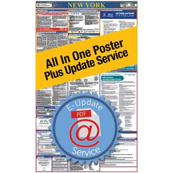 New York All In One Poster + 2 Year E-Update Service