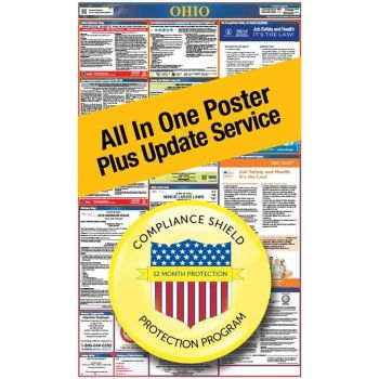 Ohio All In One Poster + 2 Year Replacement Poster