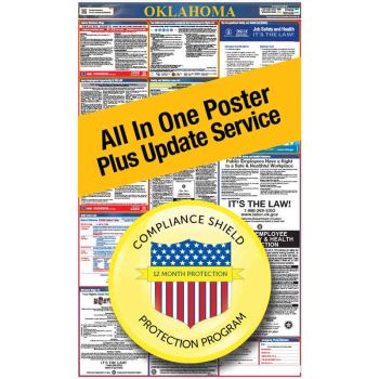 Oklahoma All In One Poster + 2 Year Replacement Poster