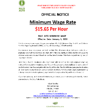 City of Palo Alto Know Your Rights