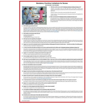 Alaska Mandatory Overtime Limitations for Nurses Poster