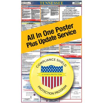 Tennessee All In One Poster + 3 Year Replacement Poster