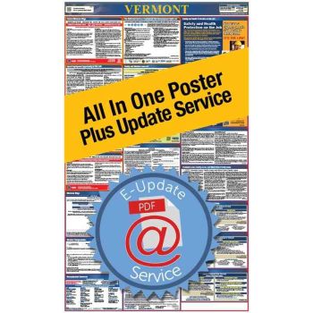 Vermont All In One Poster + 1 Year E-Update Service